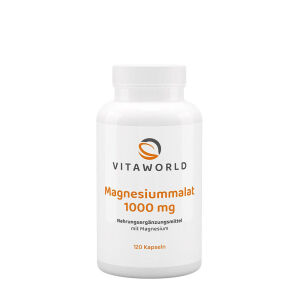 Vitaworld Magnesium Malate 1000 mg (120 Capsules) - Viking Supplements