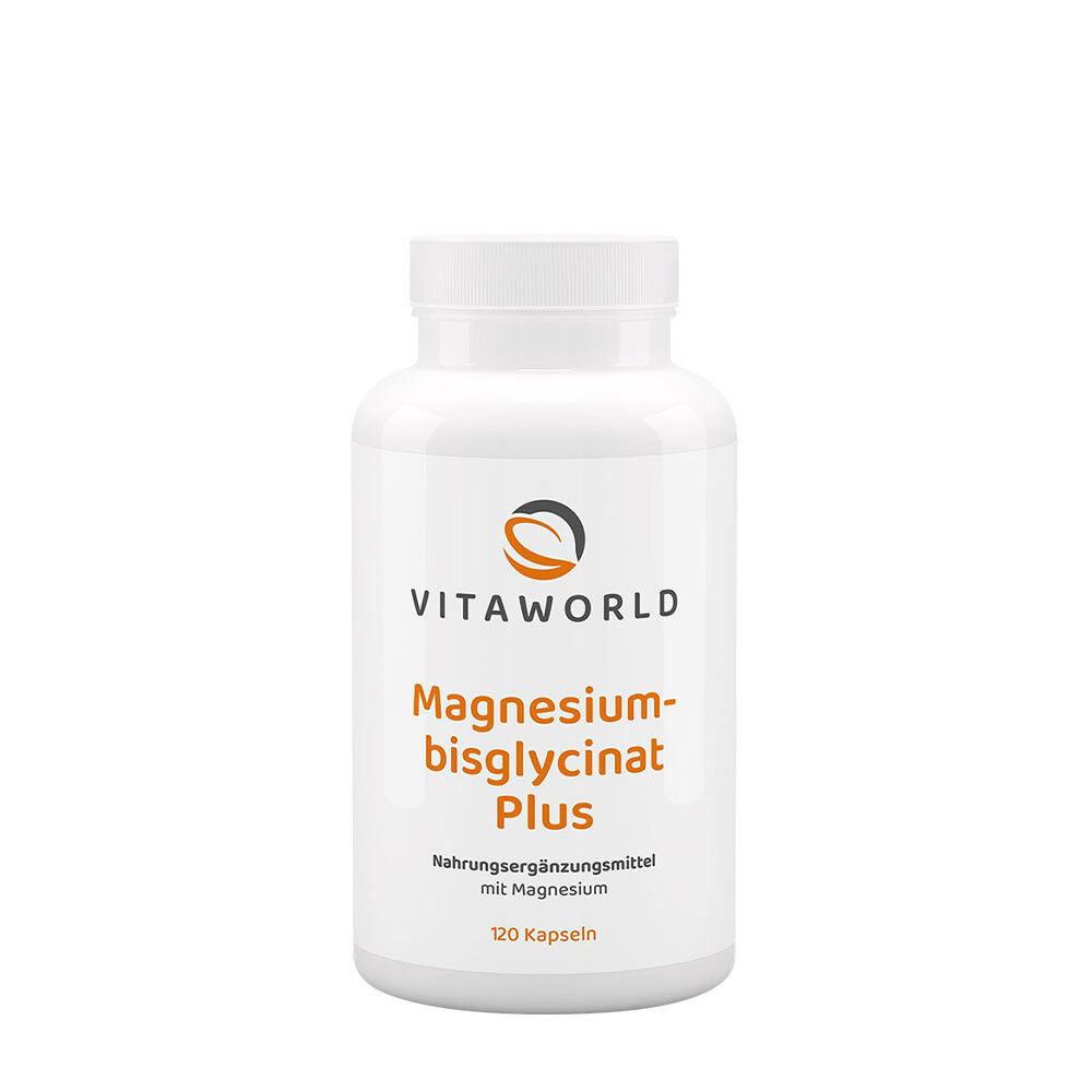 Vitaworld Bisglicinat de magneziu plus (120 de capsule) - Viking Supplements