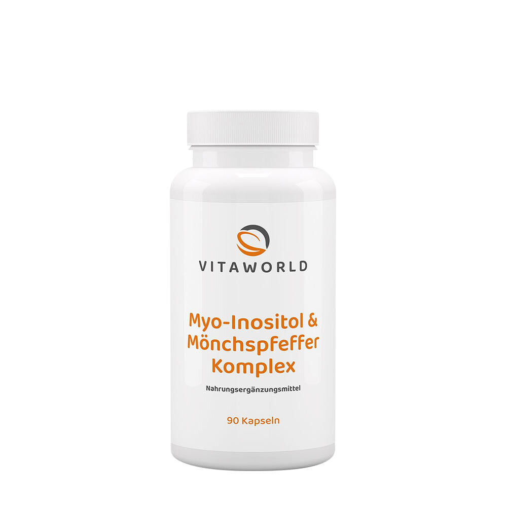 Vitaworld Complex de mio-inozitol și agnocast (90 de capsule) - Viking Supplements