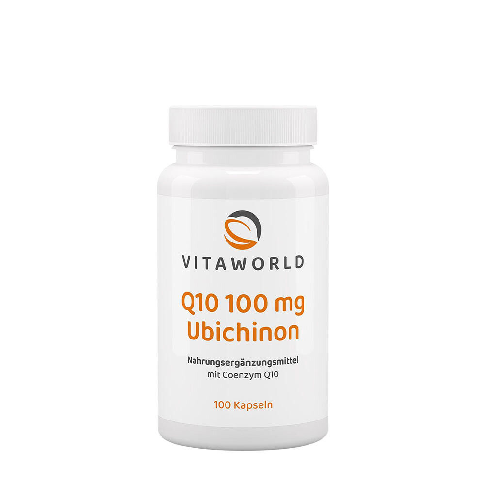 Vitaworld Q10 100 mg ubichinonă (100 capsule) - Viking Supplements