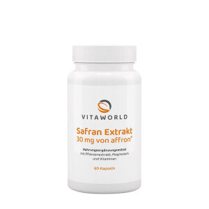 Vitaworld Saffron Extract (60 Capsules) - Viking Supplements