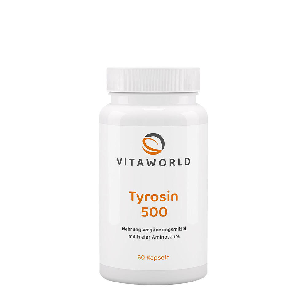 Vitaworld Tirozină 500 mg (60 de capsule) - Viking Supplements