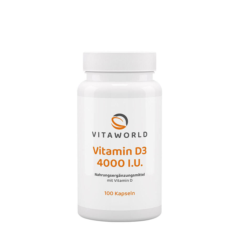 Vitaworld Vitamina D3 4000 UI (100 capsule) - Viking Supplements
