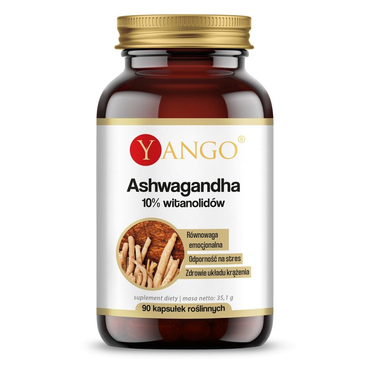 YANGO Ashwagandha - 10% vitanolide (90 capsule) - Viking Supplements