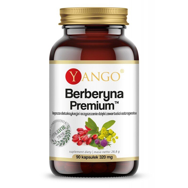 YANGO Berberină Premium (90 de capsule) - Viking Supplements