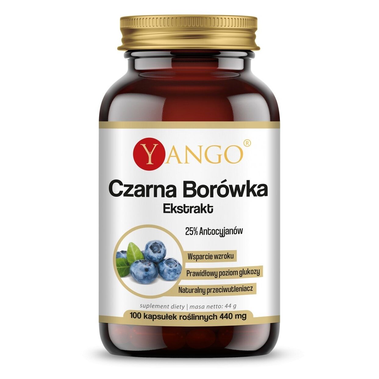 YANGO Afine negre (100 capsule) - Viking Supplements