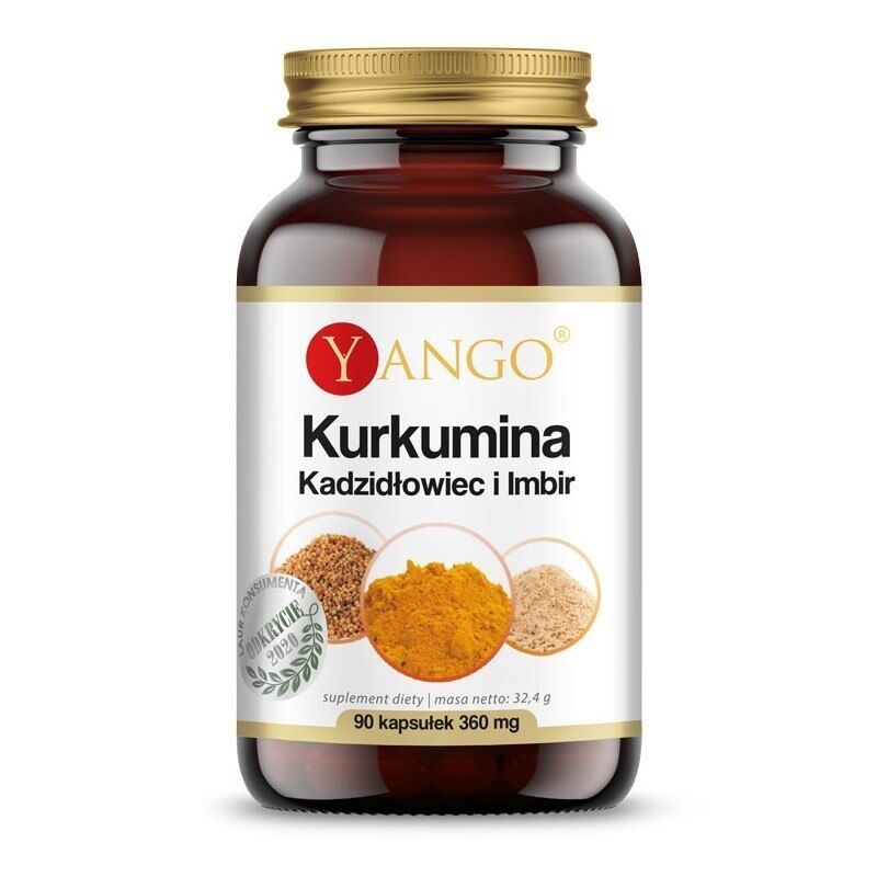 YANGO Curcumină, Boswellia și Ghimbir (90 capsule) - Viking Supplements