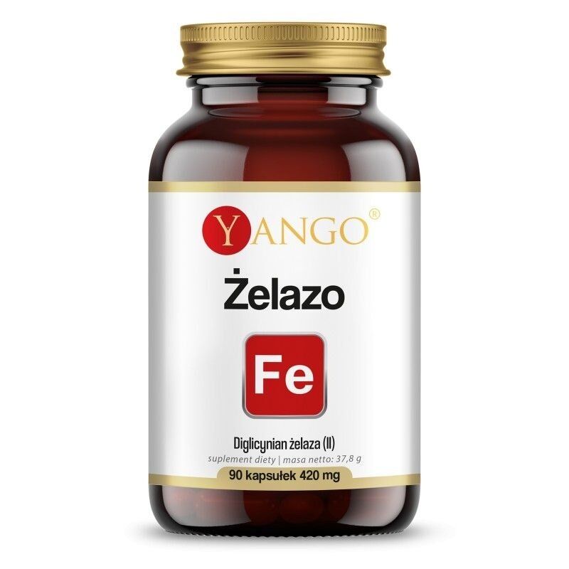 YANGO Ferrous – bisglicinat feros (II) (90 capsule) – Viking Supplements