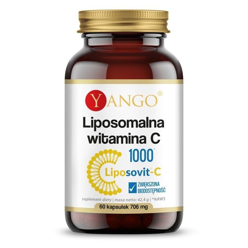 YANGO Liposomalt C-vitamin (60 kapsler) billede
