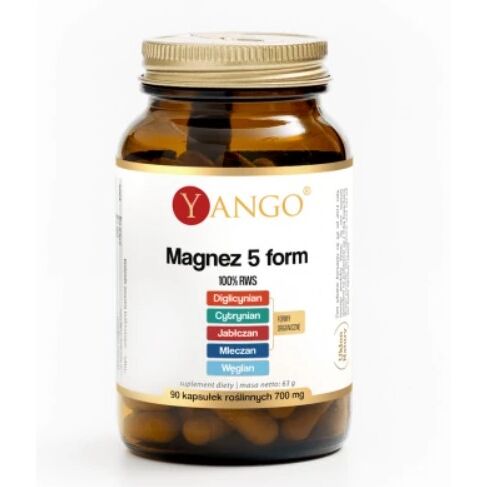 Yango - Magnesium 5 Form 90 kapsler