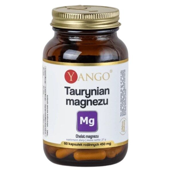 YANGO Magnesium taurate (60 caps) - Nuvalia