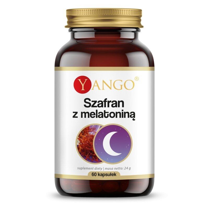 YANGO Saffron with melatonin (60 caps) - Viking Supplements