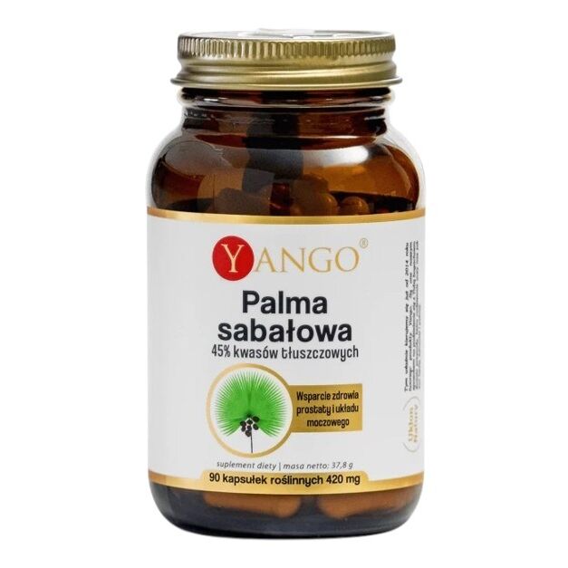 Yango - Saw palmetto-ekstrakt 45 % fedtsyrer, 90 kapsler