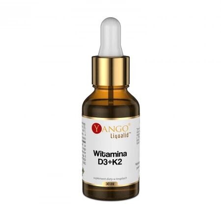 YANGO D3-vitamin + K2 (30 ml / 1 fl. oz.) billede