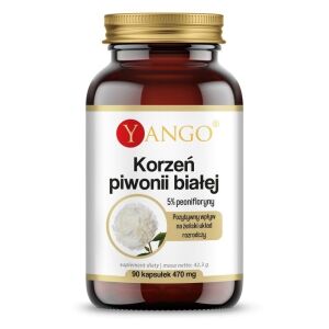 YANGO Rădăcină de bujor alb - 5% paeniflorină (90 capsule) - Viking Supplements