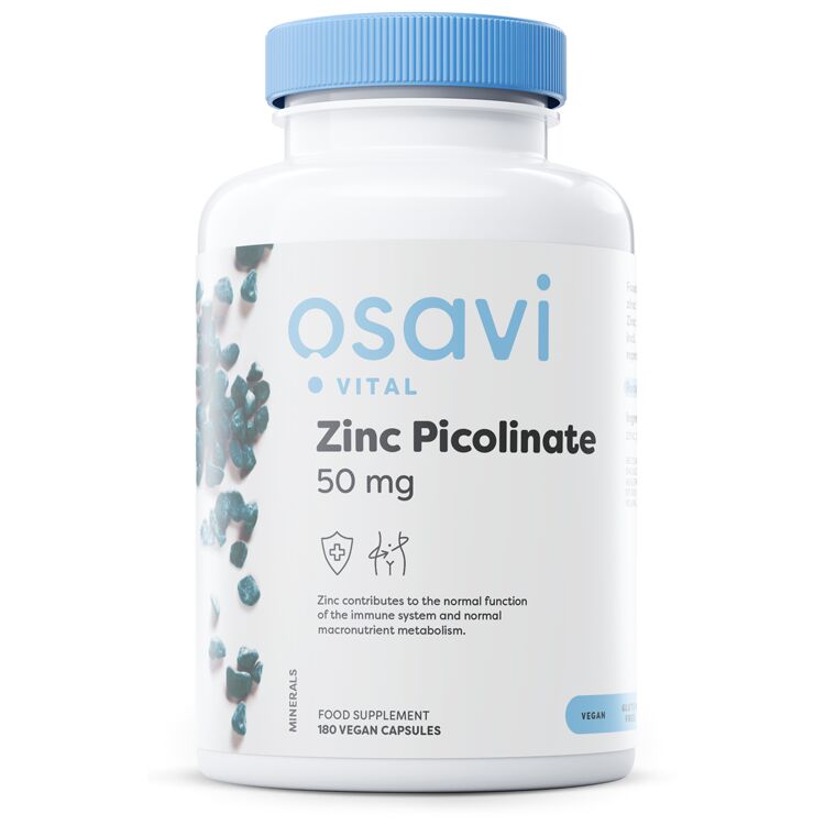 Osavi - Zinc Picolinate, 50mg - 180 vegan caps