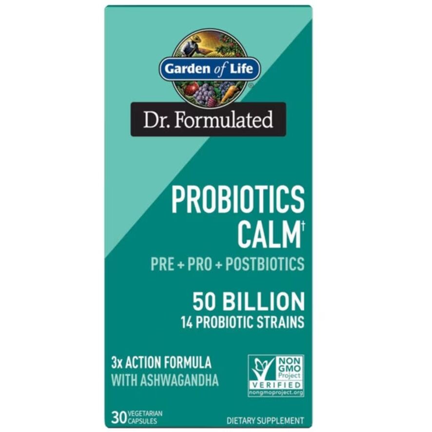 Dr. Formulated Probiotics Calm 50 Billion - 30 caps - Viking Supplements