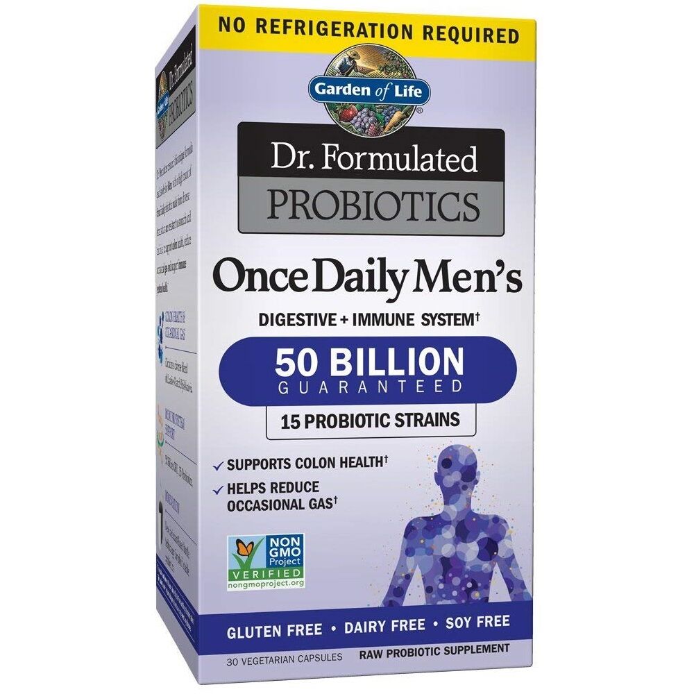 Dr. Formulated Probiotics Once Daily Men's - 30 vcaps - Viking Supplements