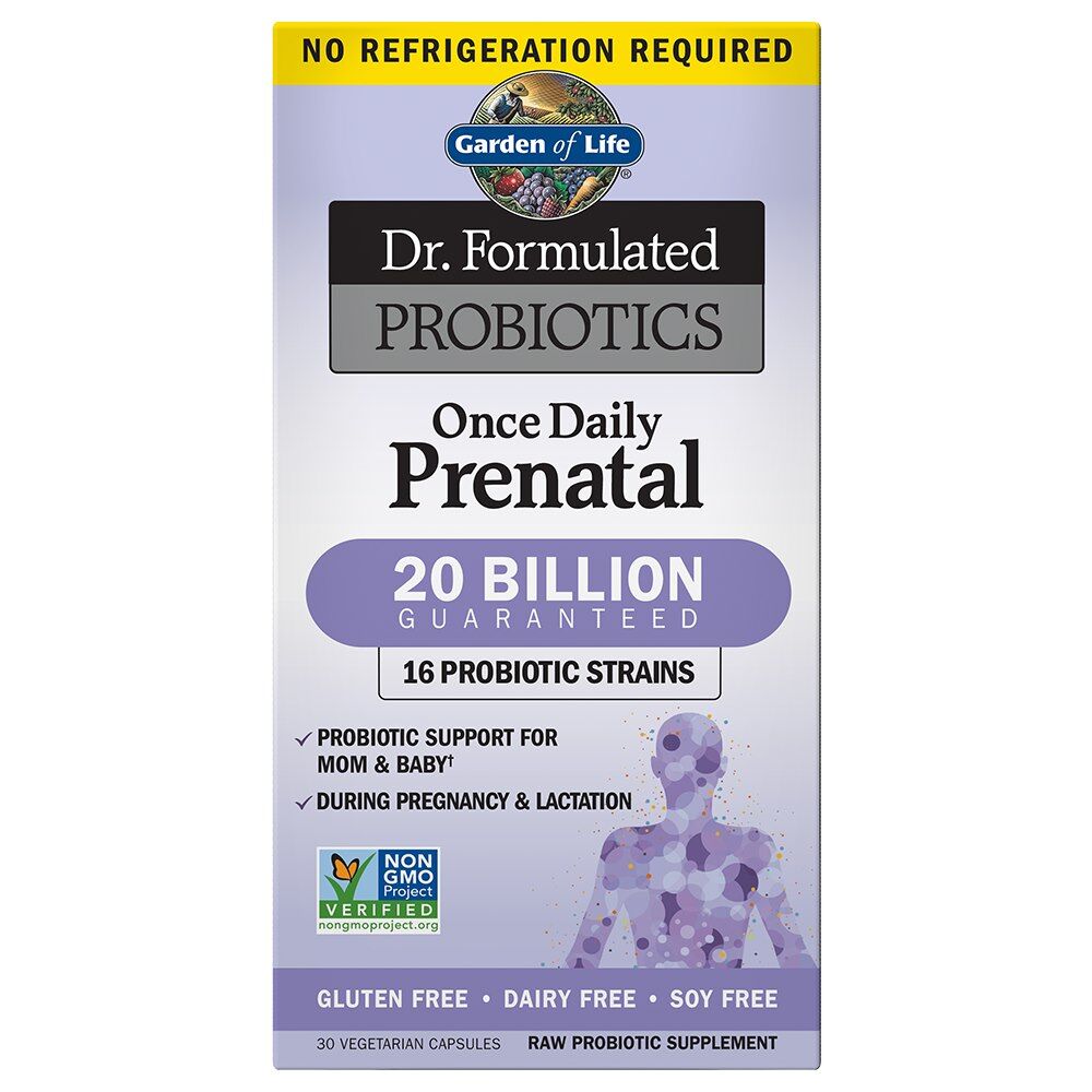 Dr. Formulated Probiotics Once Daily Prenatal - 30 vcaps - Viking Supplements