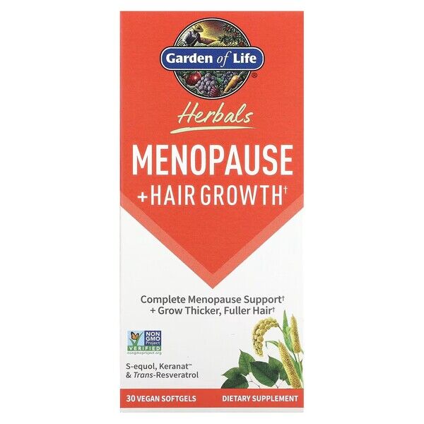 Herbals Menopause + Hair Growth - 30 vegan softgels - Viking Supplements