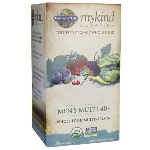 Mykind Men's Multi 40+ - 120 vegan tablets - Viking Supplements
