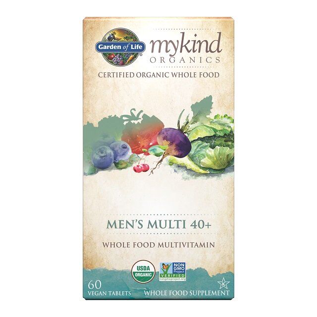 Mykind Men's Multi 40+ - 60 vegan tablets - Viking Supplements