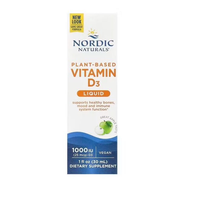 Plant-Based Vitamin D3 Liquid