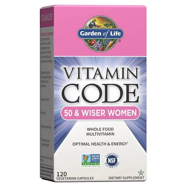 Vitamin Code 50 & Wiser Women - 120 vcaps - Viking Supplements